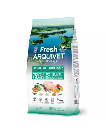 ARQUIVET Fresh Polo-vlhké krmivo pro psy s kachnou a mořskými rybami 10 kg