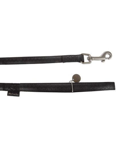 ZOLUX Vodítko mac leather 15 mm / 1.2 m černý