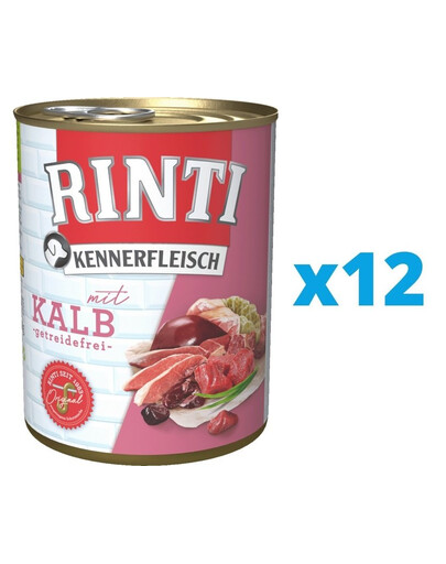 RINTI Kennerfleisch Telecí 12 x 800 g