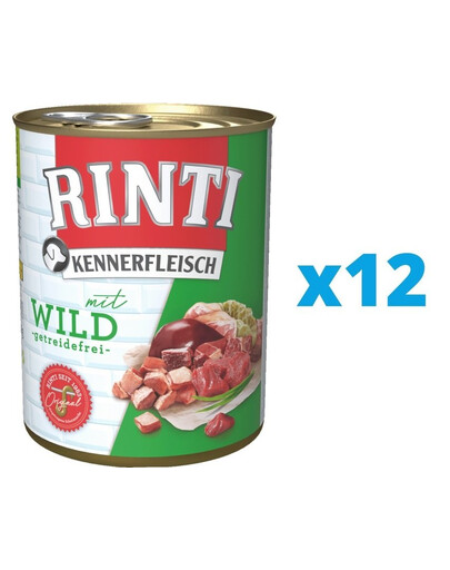 RINTI Kennerfleisch Zvěřina 12 x 800 g