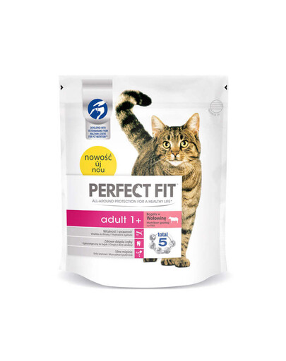 PERFECT FIT Adult 1+ bohatý na hovězí maso 750g
