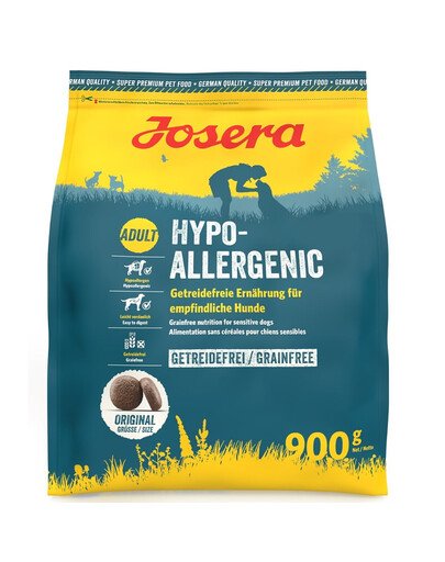 JOSERA Hypoallergenic 900 g bezobilné krmivo pro citlivé psy
