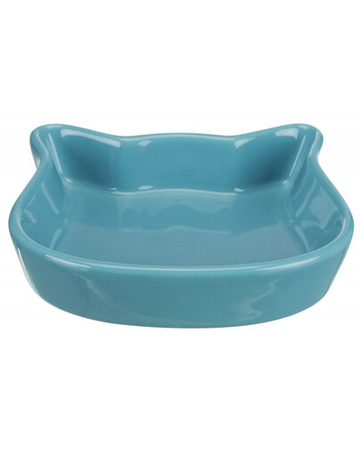 TRIXIE Keramická miska kočičí hlava, pastelové barvy 0,25 l/12 cm