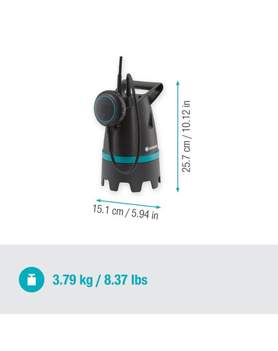 GARDENA Pompa zanurzeniowa do brudnej wody 10500 BASIC