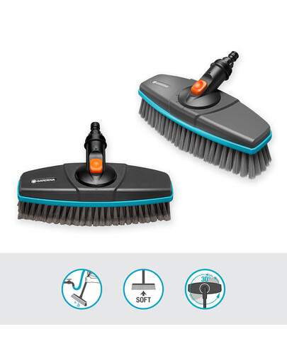 GARDENA Cleansystem szczotka do mycia miękka