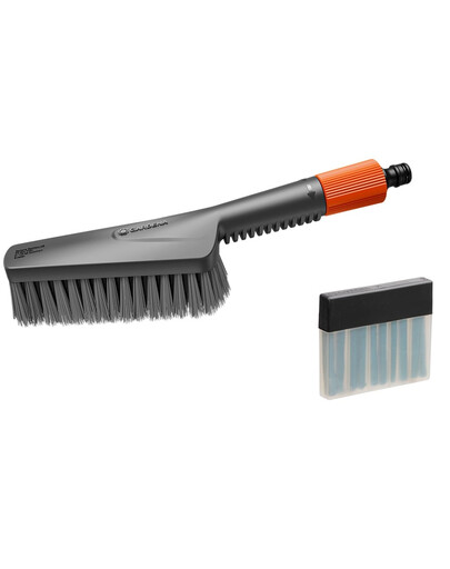 GARDENA Cleansystem szczotka ręczna miękka S z wkładami mydlanymi