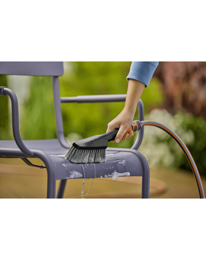 GARDENA Cleansystem szczotka ręczna miękka S z wkładami mydlanymi