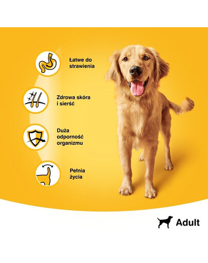 PEDIGREE konzerva ADULT s hovězím masem v želé 1200 g