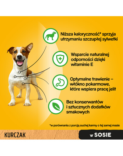 PEDIGREE kuřecí a zelenina v omáčce 0.1 kg