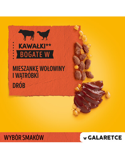 PEDIGREE hovězí a drůběž 4 x 0.1 kg