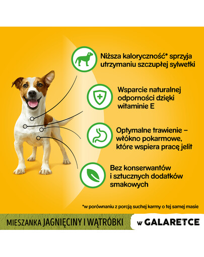 PEDIGREE Jehněčí v želé 100 g