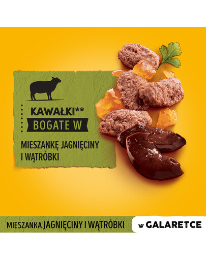 PEDIGREE Jehněčí v želé 100 g