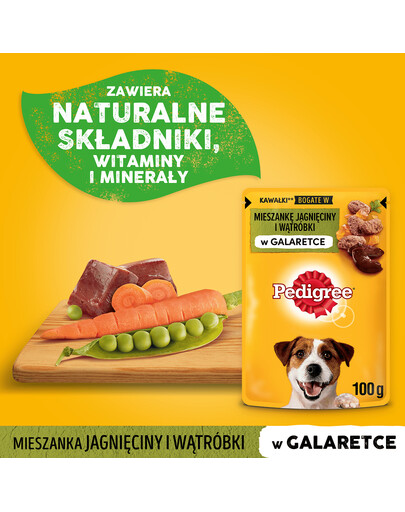 PEDIGREE Jehněčí v želé 100 g