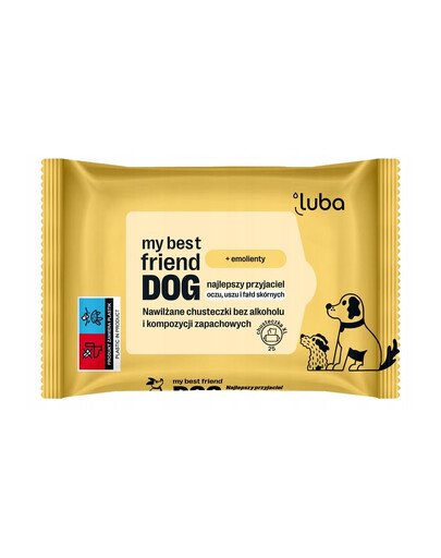 LUBA My Best Friend vlhčené ubrousky 25 ks