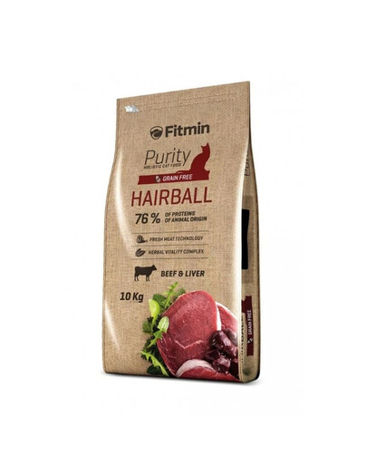 FITMIN Cat Purity Hairball 10 kg