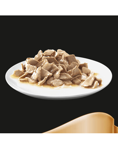 SHEBA Fresh & Fine 6x50g mokré kompletní krmivo pro dospělé kočky v omáčce s kuřecím a krůtím masem