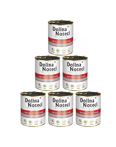 DOLINA NOTECI Premium hovězí 6x800 g