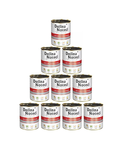 DOLINA NOTECI Premium hovězí 10x800 g