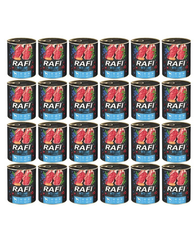 DOLINA NOTECI RAFI Jehněčí 24x400 g