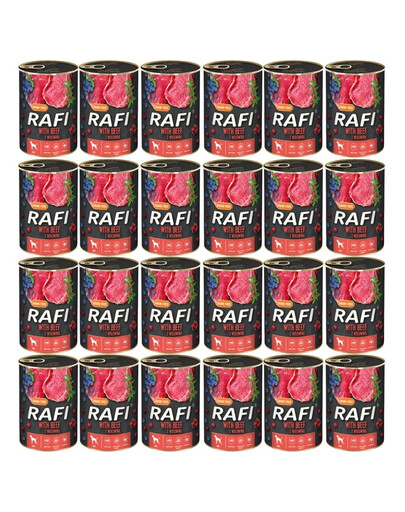 DOLINA NOTECI RAFI Hovězí 24x400 g