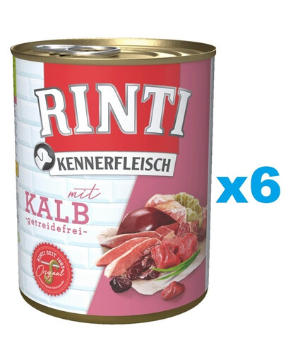 RINTI Kennerfleisch Telecí 6x400 g