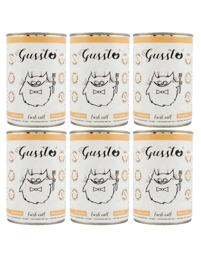 GUSSTO Cat Fresh Calf 6x400 g