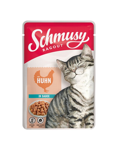 SCHMUSY RAGOUT s kuřecím masem v omáčce 100 g