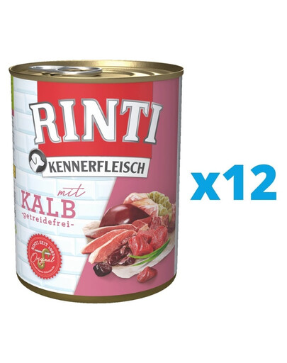 RINTI Kennerfleisch Telecí 12 x 400 g