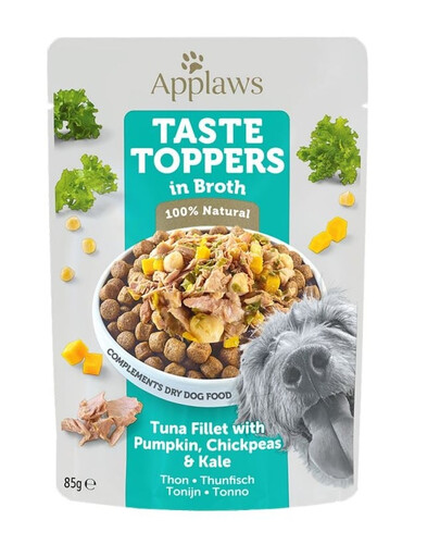 APPLAWS Taste Toppers Filet s tuňákem, dýní, kapustou 85 g