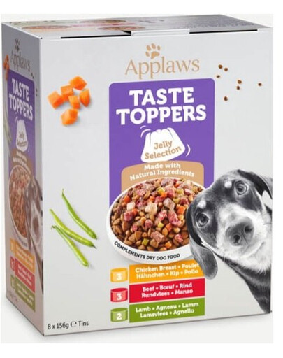 APPLAWS Taste Toppers Multipack 8x156 g