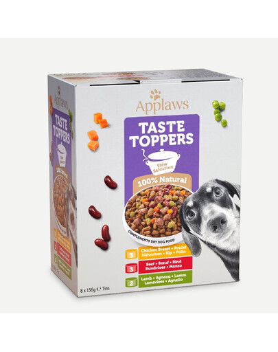 APPLAWS Taste Toppers Multipack 8x156 g