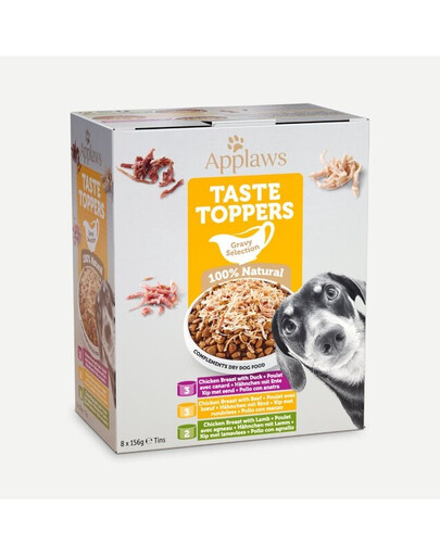 APPLAWS Taste Toppers Multipack 8x156 g