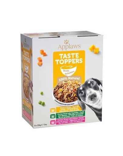 APPLAWS Taste Toppers Multipack 8x156 g