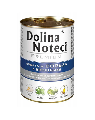 DOLINA NOTECI Premium bohatá na maso 400g konzervy pro psy