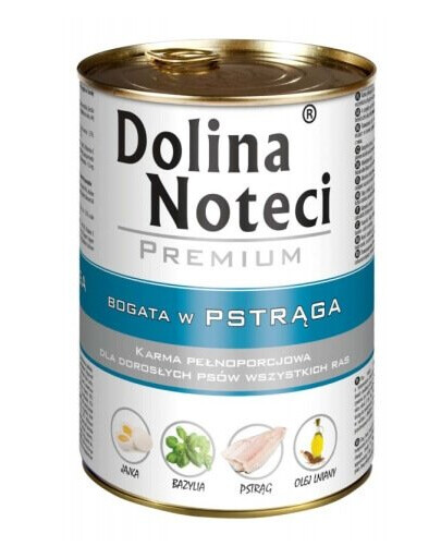 DOLINA NOTECI Premium bohatá na maso 400g konzervy pro psy