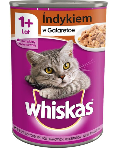 WHISKAS s krůtím v želé 400 g