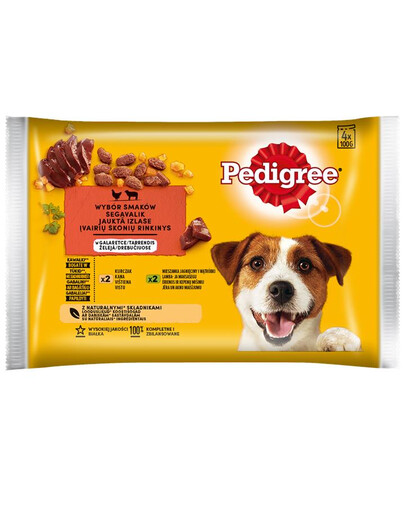 PEDIGREE Vital Protection v želé 4 x 100 g