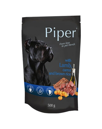 DOLINA NOTECI PIPER Jehněčí s mrkví a rýží 500g