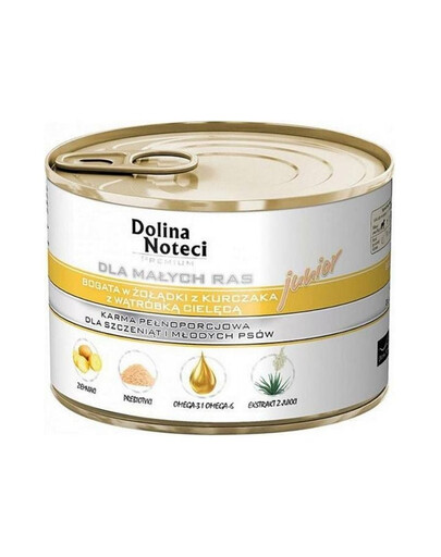 DOLINA NOTECI Premium Junior 185g konzerva pro štěňata malých plemen