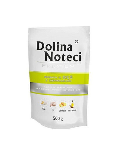 DOLINA NOTECI Premium Bohatá na maso 500g kapsičky pro psy
