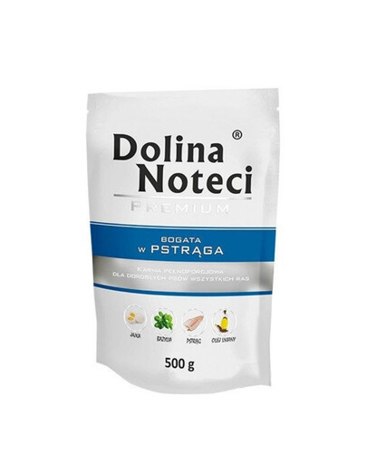 DOLINA NOTECI Premium Bohatá na maso 500g kapsičky pro psy