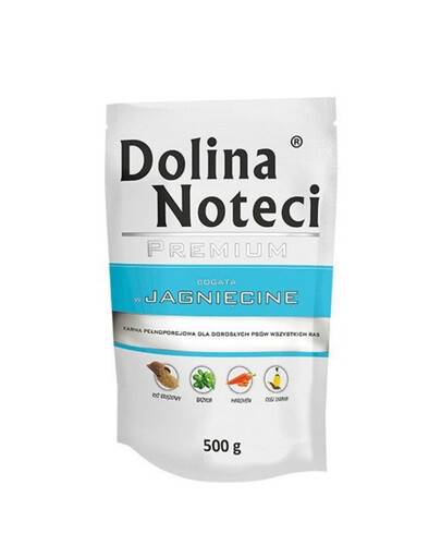 DOLINA NOTECI Premium Bohatá na maso 500g kapsičky pro psy