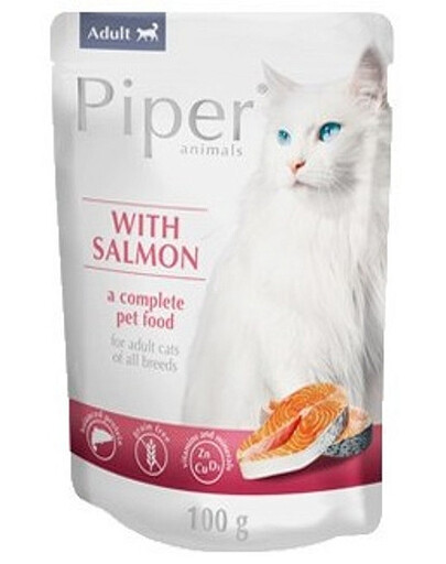 DOLINA NOTECI PIPER Animals Cat s lososem 100g