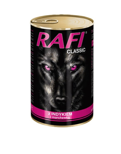 DOLINA NOTECI Rafi Classic s krůtím masem a mrkví v omáčcce 1240g