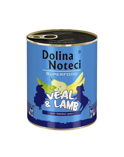 DOLINA NOTECI Premium SuperFood 800 g konzerva bez obilovin pro dospělé psy