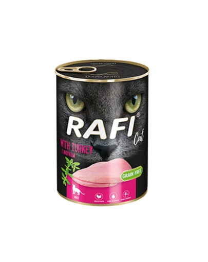 DOLINA NOTECI RAFI Cat adult Krůta 400g konzerva pro kočky
