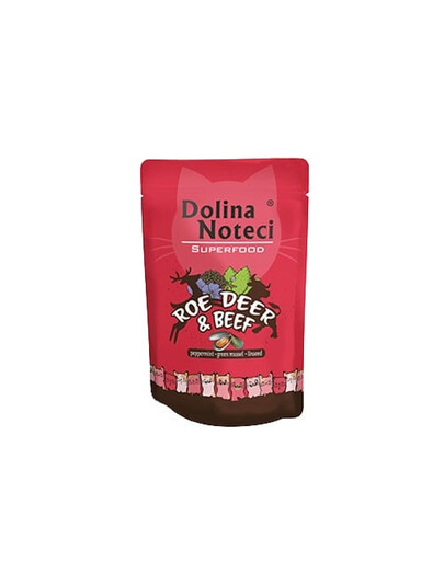 DOLINA NOTECI Superfood Srnčí a hovězí 85g