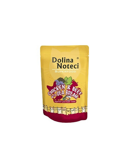 DOLINA NOTECI Superfood hovězí a kuřecí maso 85g
