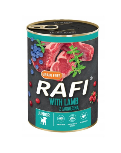 DOLINA NOTECI RAFI Junior Lamb 400g jehněčí konzerva pro štěňata