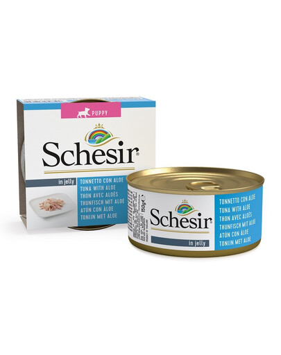 SCHESIR Puppy Tuňák+Aloe 150g